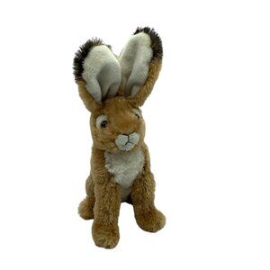 Wildlife Artists Jack Rabbit Plush Stuffed Animal 10" Realistic Long Ear Critter